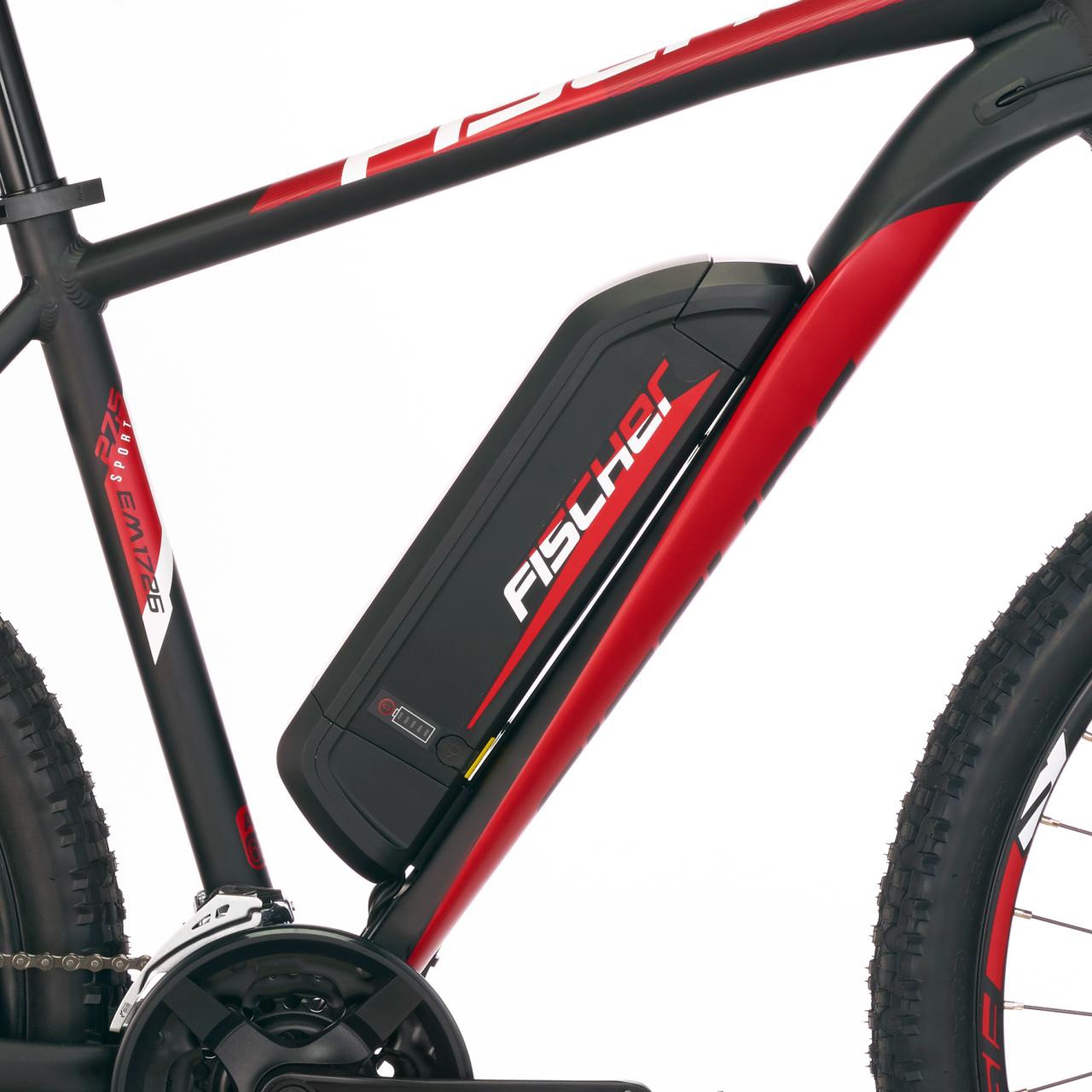 FISCHER Fahrrad E-Bike »EM 1726.1«, 24 Gang, Shimano, Deore, Heckmotor 250 W