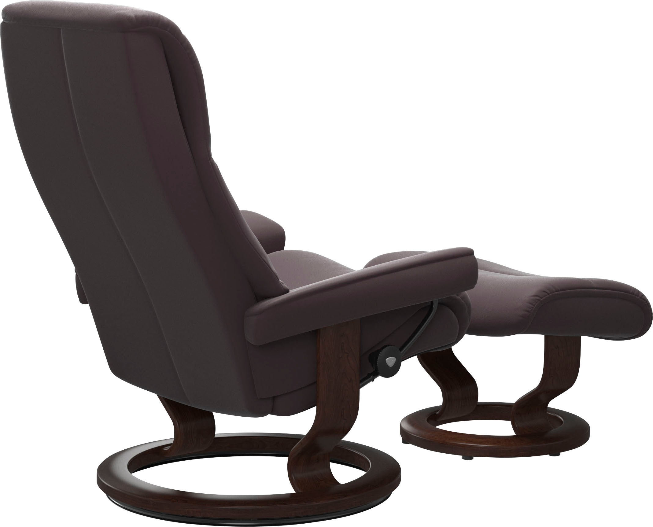 Stressless® Fußhocker »View«, mit Classic Base,Gestell Braun