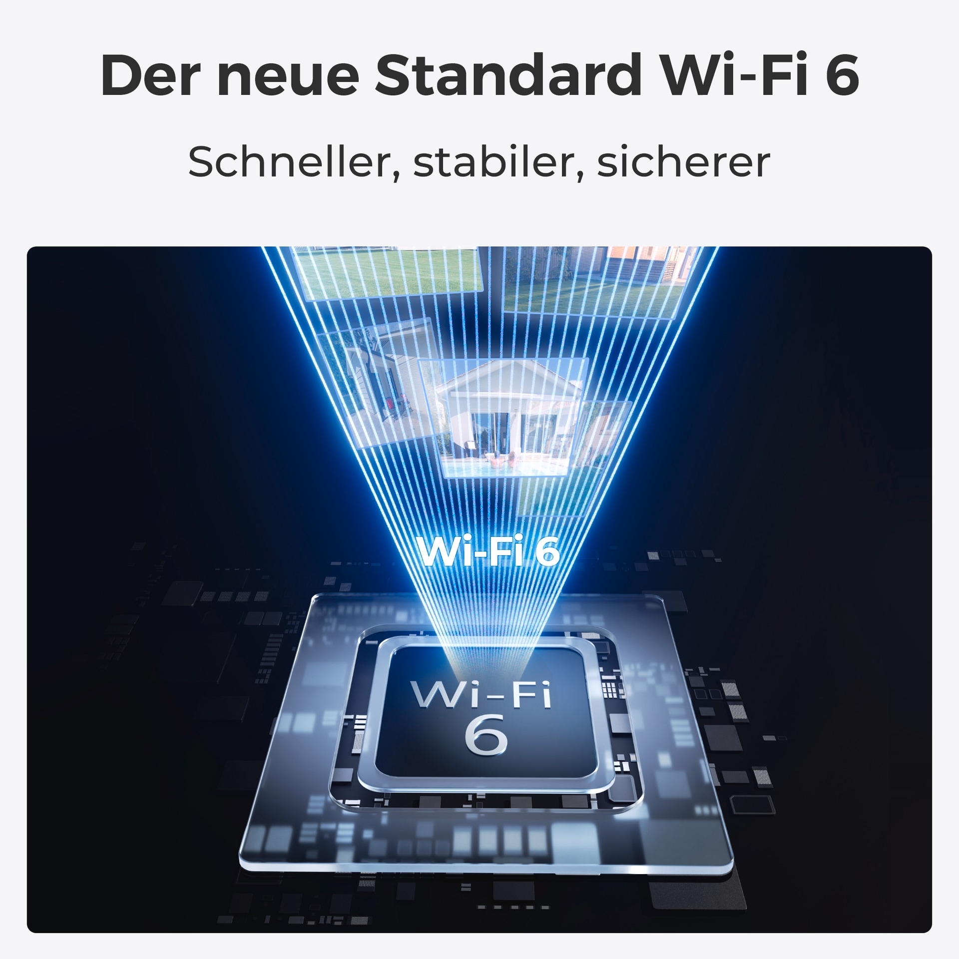 Reolink Überwachungskamera »Hub 1 + W430 WiFi-Outdoor«, Außenbereich