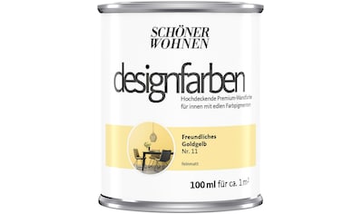SCHÖNER WOHNEN-Kollektion Wand- und Deckenfarbe »Designfarben«, (1), 100 ml,... kaufen