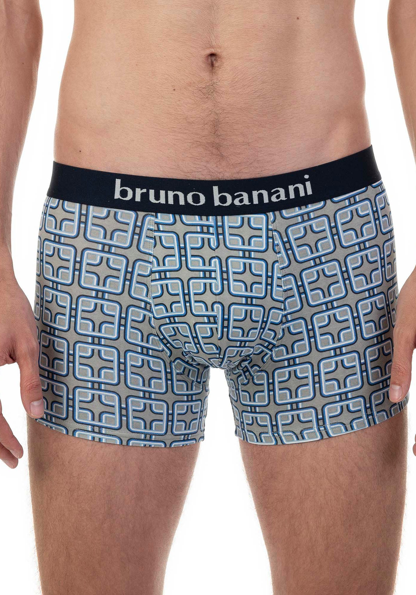 Bruno Banani Retro Pants »Board Game«, (2er Pack), mit auffälliger Musterung