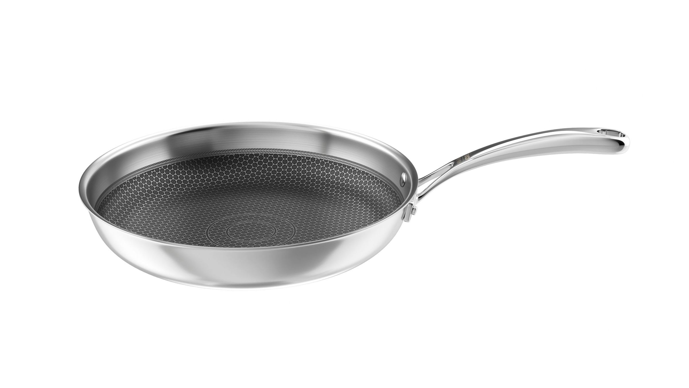 Elo Premium Bratpfanne »Relief«, Edelstahl 18/10, Induktion