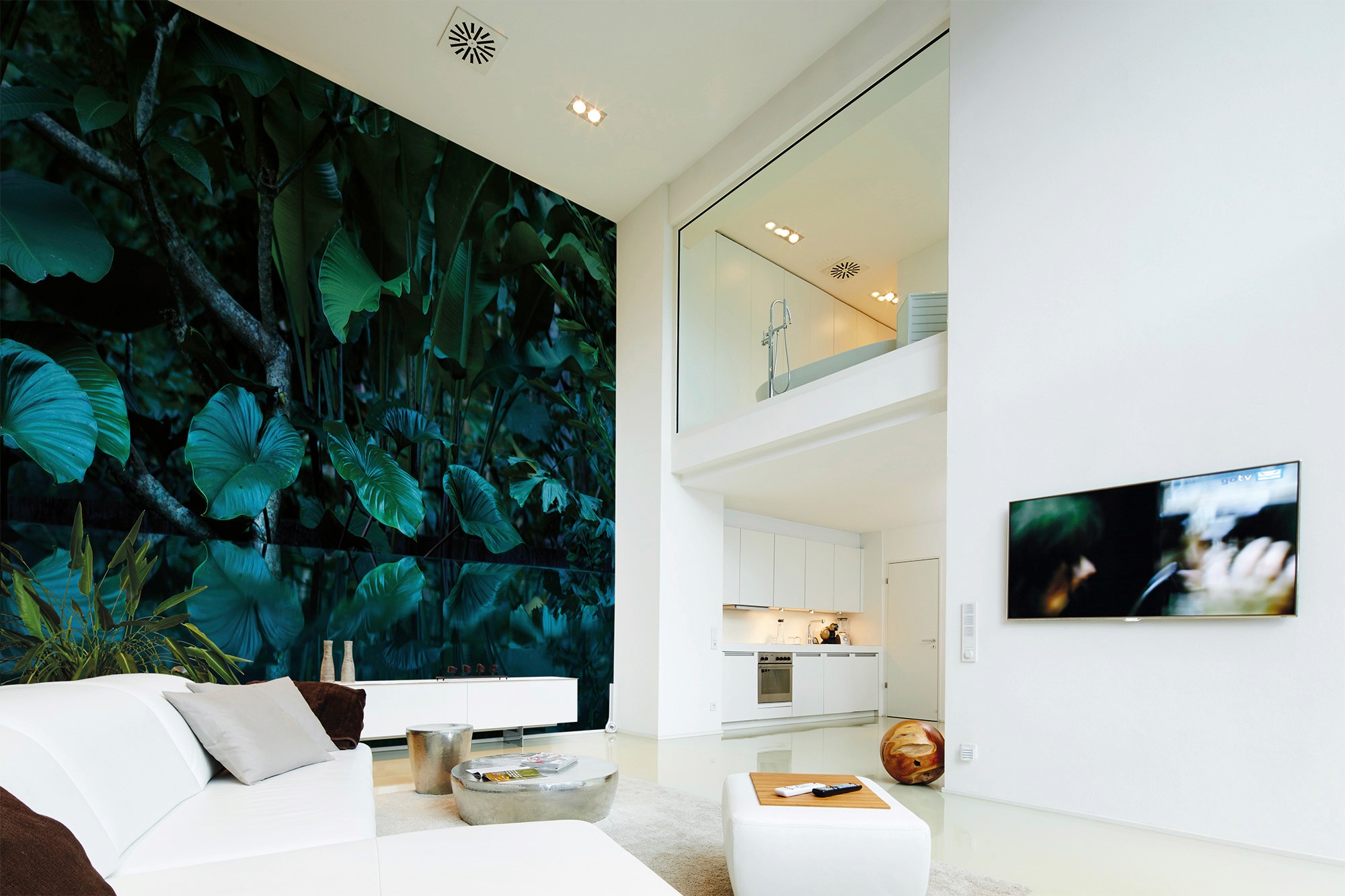 living walls Fototapete »Designwalls Tropical« glatt Vlies, Wand, Schräge, günstig online kaufen