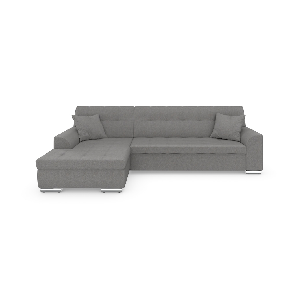 DOMO collection Ecksofa »Treviso«, wahlweise mit Bettfunktion