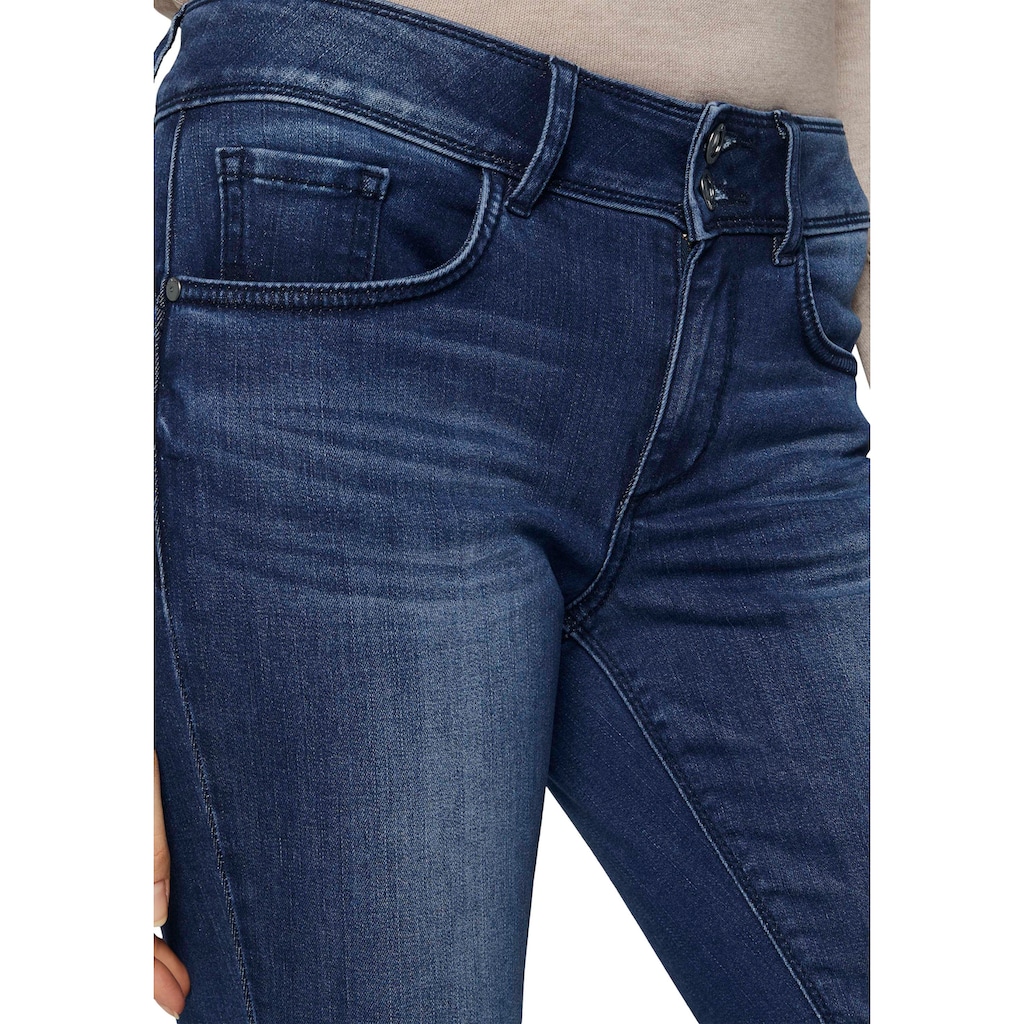 TOM TAILOR Skinny-fit-Jeans »Alexa Skinny«, mit Doppelknopf-Verschluss