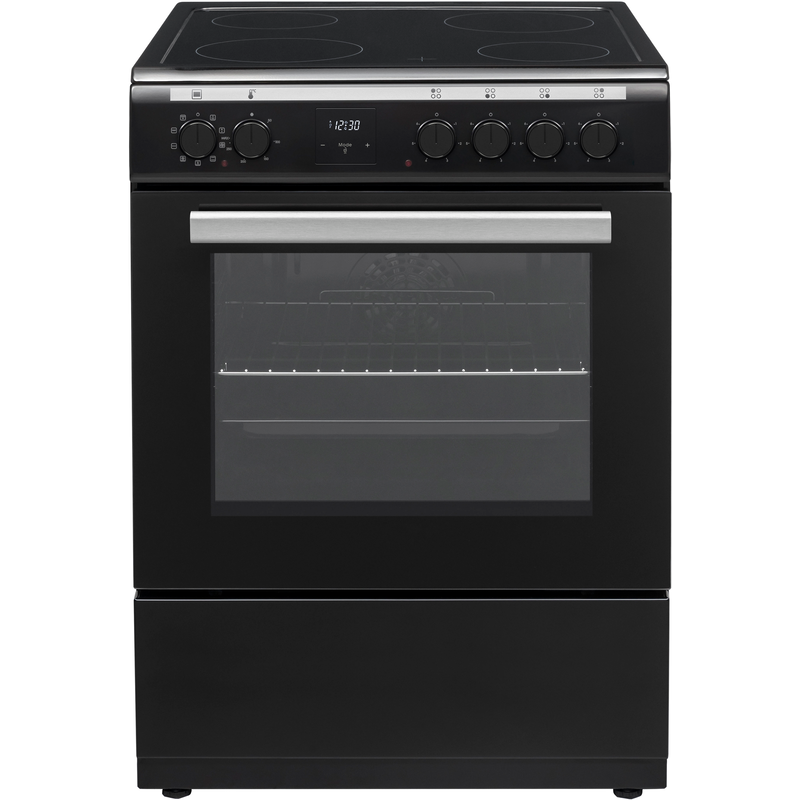 VESTEL Elektro-Standherd »VG-KC6VN4BX10« mit Teilauszug schwarz Sichere Nutzung dank der Kindersicherung