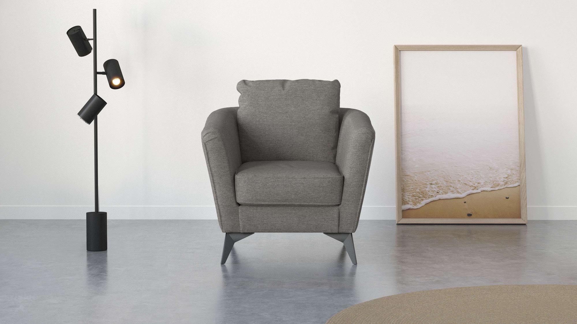 Places of Style Cocktailsessel »MATTHEW Sessel, Maße B/T/H: 83/85/88 cm«, m günstig online kaufen