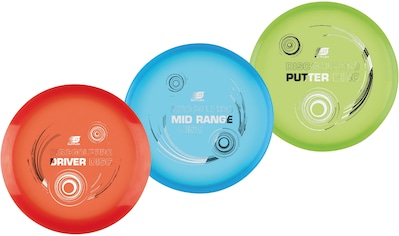 Wurfscheibe »Disc Golf Pro Set«, (Set)