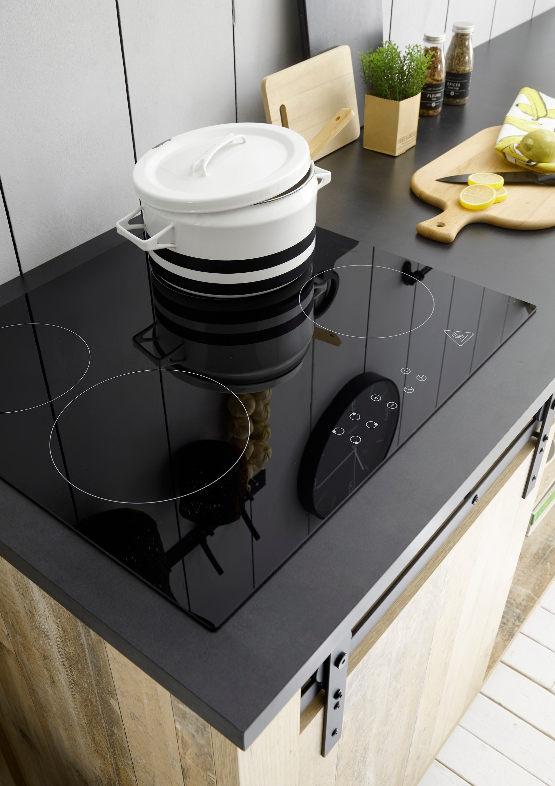 Home affaire Küche »Sherwood«, Breite 240 cm, ohne E-Geräte