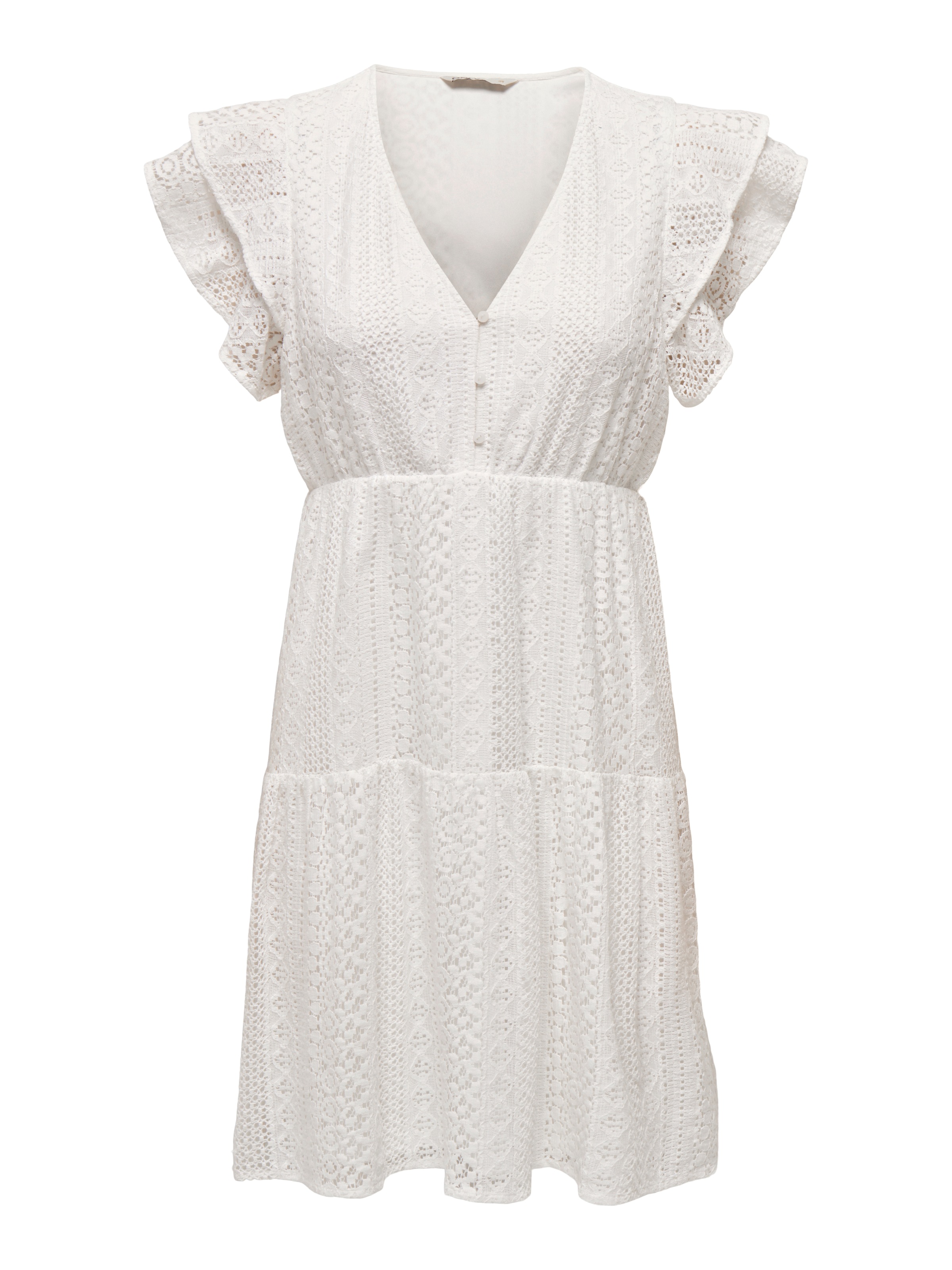 ONLY Minikleid »ONLHELENA LACE CAPSL DRESS WVN NOOS«