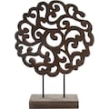 Home affaire Dekoobjekt »Shankar«, Skulptur, aus Holz, Höhe 45 cm, Wohnzimmer