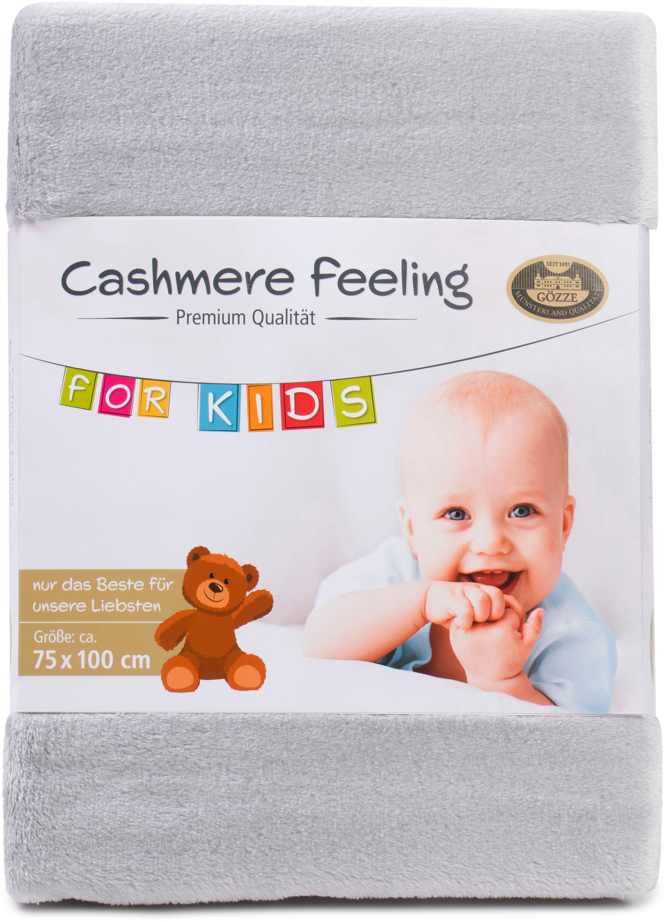Gözze Kinderdecke »Premium Cashmerefeeling«, kuschelig warm
