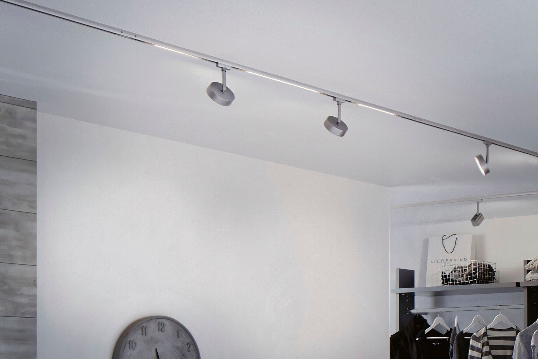 Paulmann Schienensystem-Leuchten »URail Spot Circle 1x5W 4000K 230V«, 3-Step-Dimmbar
