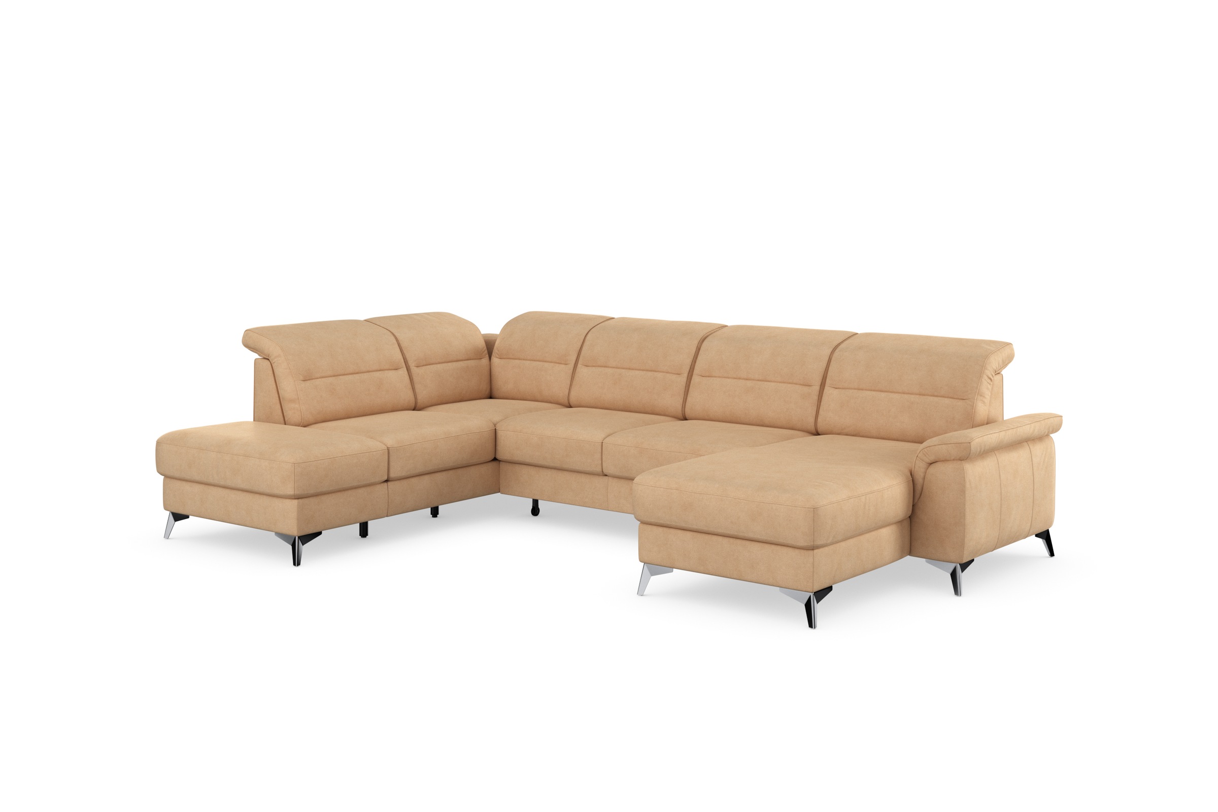 sit&more Wohnlandschaft »Sinatra U-Form«, optional mit Kopfteilverstellung und Armteilfunktion etc.