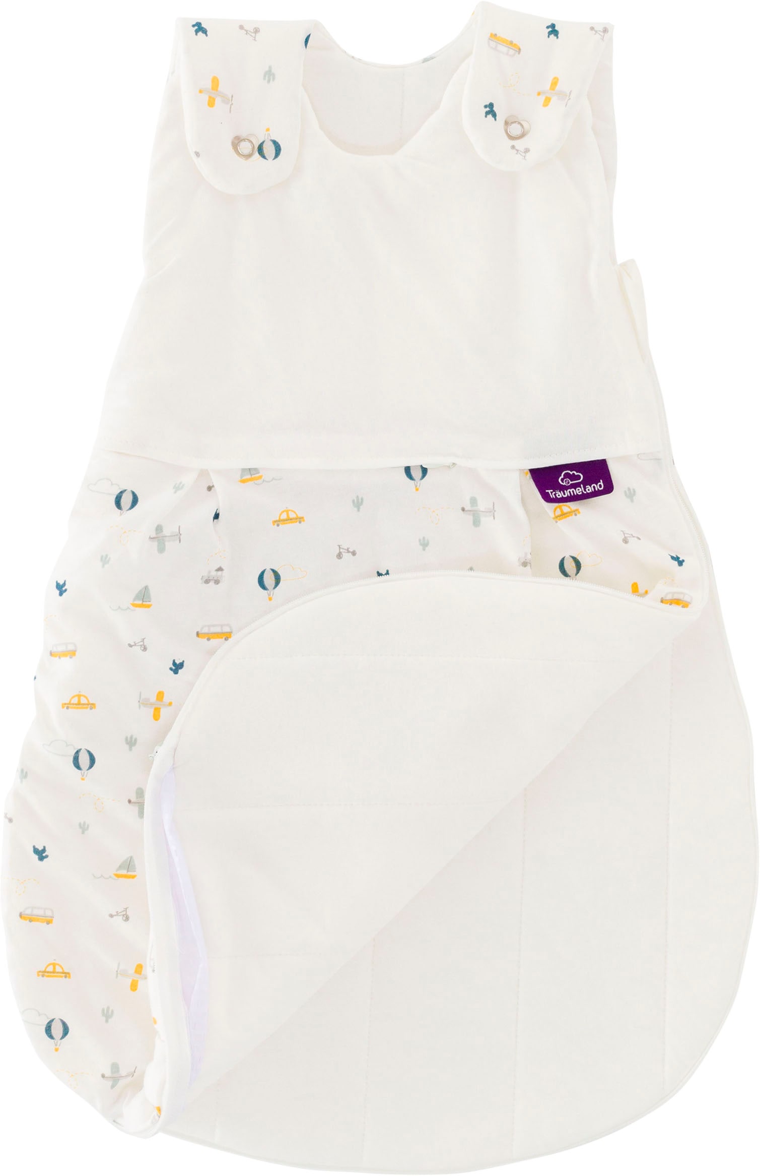 Träumeland Babyschlafsack »3tlg. Set LIEBMICH, Design BrummBrumm«, (3 tlg.)