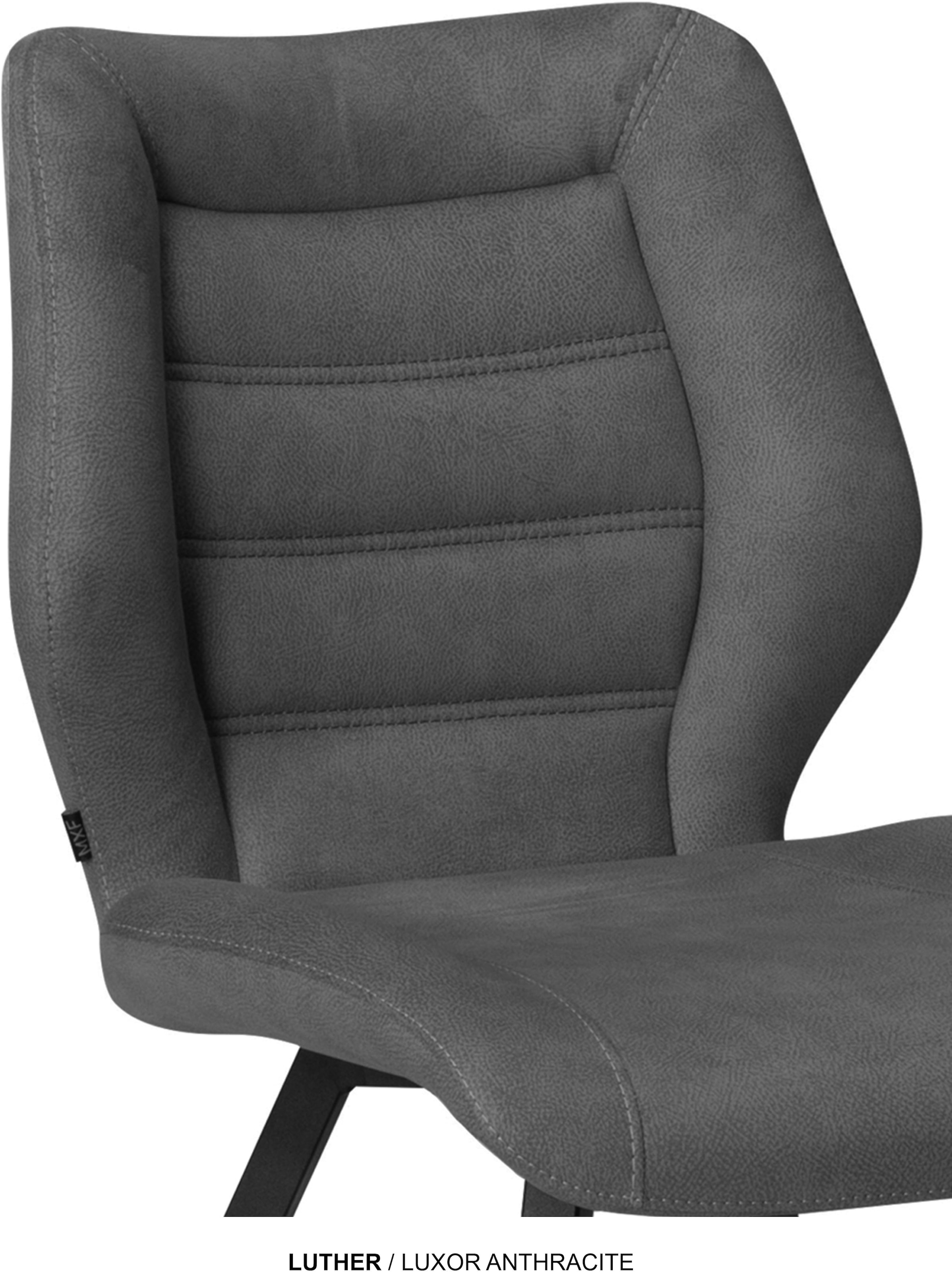 OMG Design Esszimmerstuhl »Luther« (Set) 2 Stk.Schalenstuhl, bequem gepolstert, Esszimmerstuhl