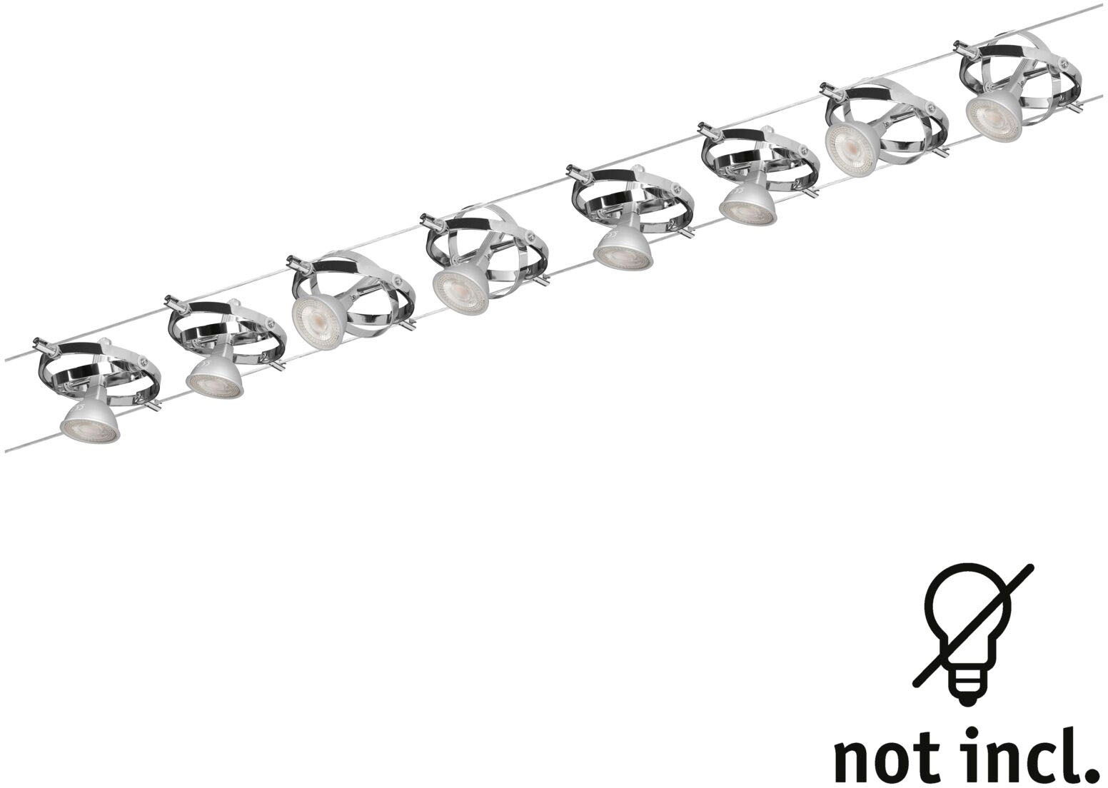 Paulmann LED Deckenleuchte »Cardan«, 8 flammig, Leuchtmittel GU 5,3 | ohne Leuchtmittel, GU 5,3
