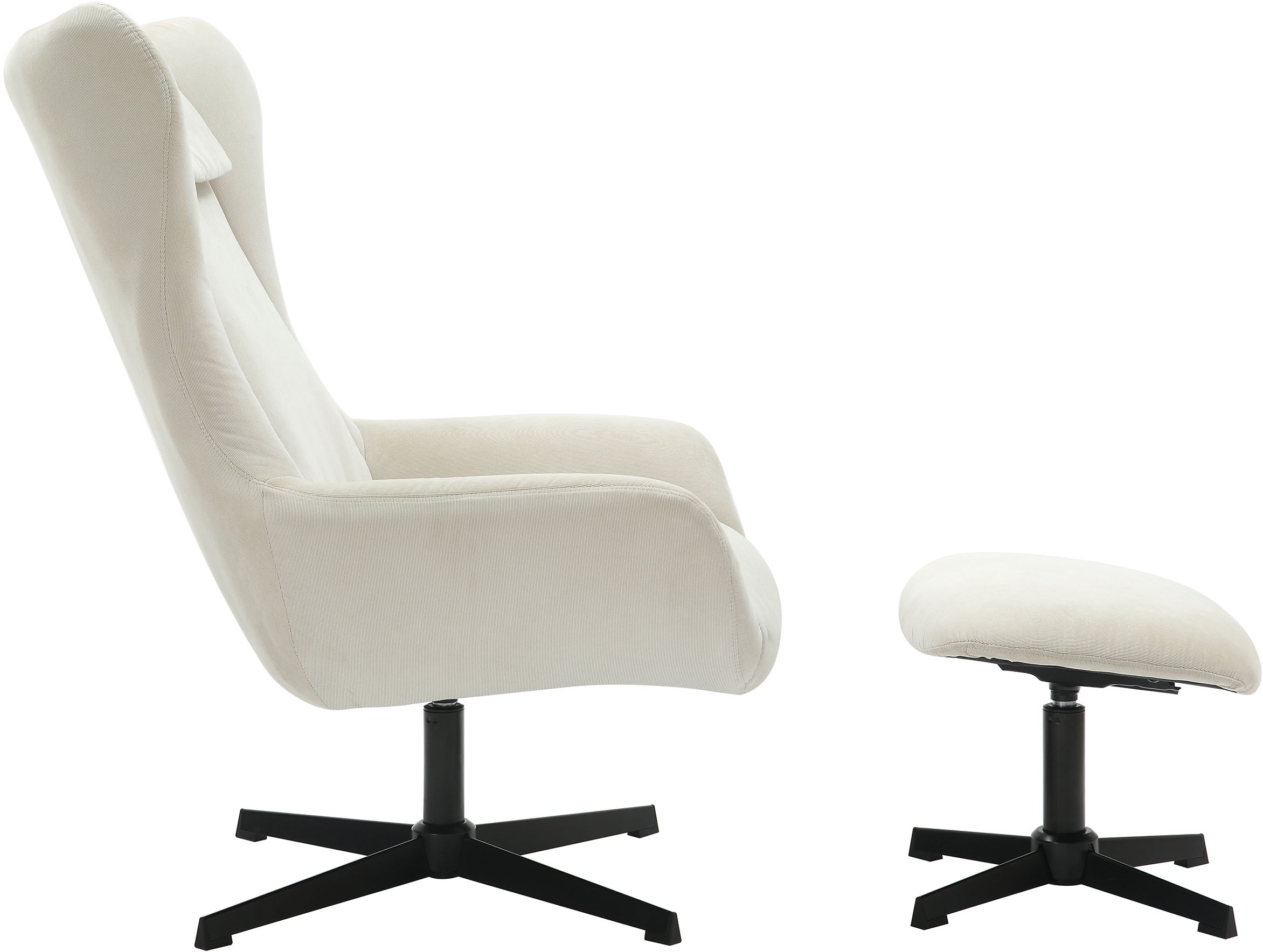 SalesFever Sessel, (Set, 2 St.), mit Drehfunktion