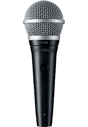 Shure Mikrofon »PGA48-XLR-E Dynamisches Mikrofon für Sprache und Karaoke« kaufen