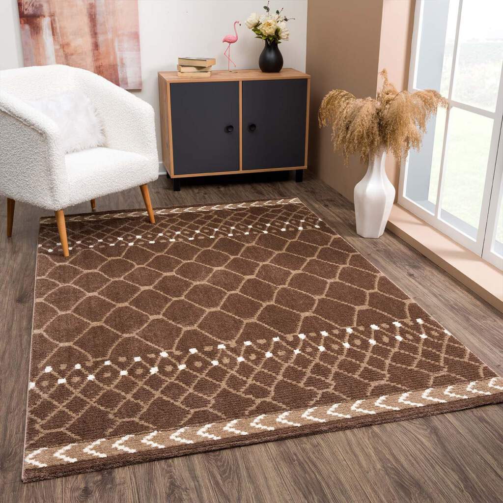 Carpet City Teppich »April 2312«, rechteckig, 10 mm Höhe, Boho-Teppich, bes günstig online kaufen