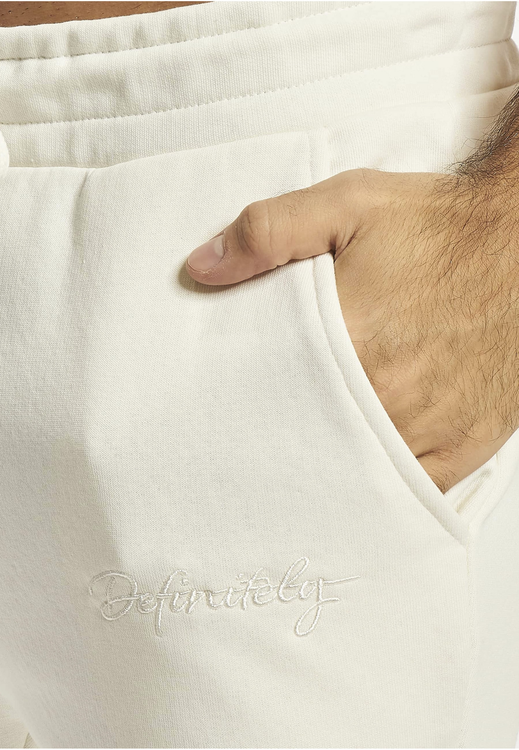 DEF Stoffhose »DEF Herren DEF Left Leg Print Jogger«