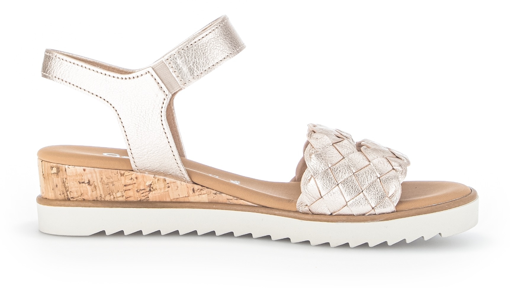 Gabor »GENUA«  , Sommerschuh, Sandale, Keilabsatz, mit Klettverschluss, Weite G