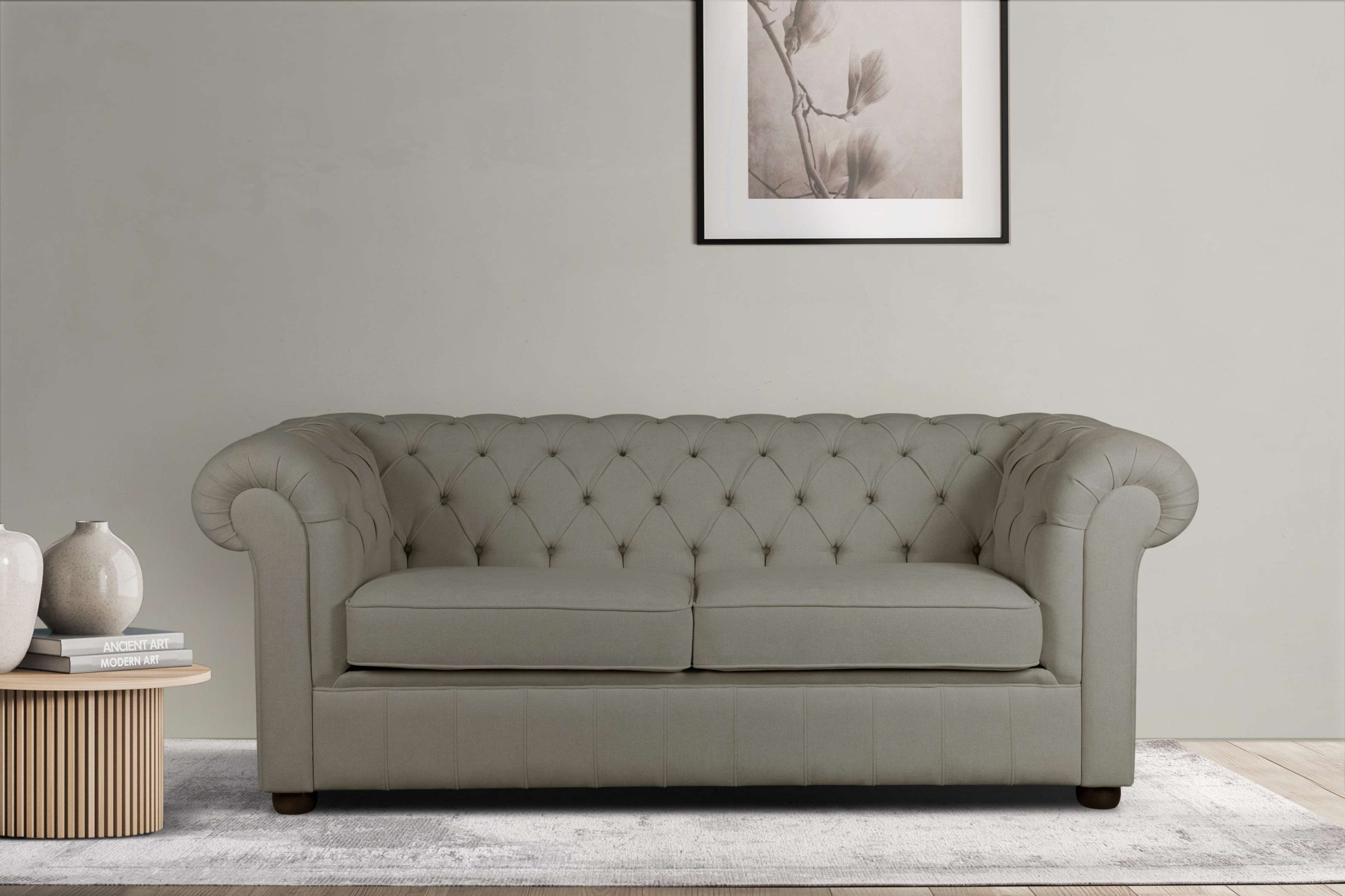 Home affaire 3-Sitzer »CHARENTE, optionale Schlafsofa, Chesterfield-Sofa, B günstig online kaufen