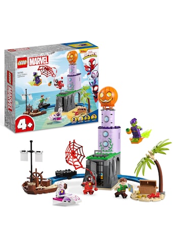LEGO® Konstruktionsspielsteine »Spideys Team an Green Goblins Leuchtturm (10790),... kaufen