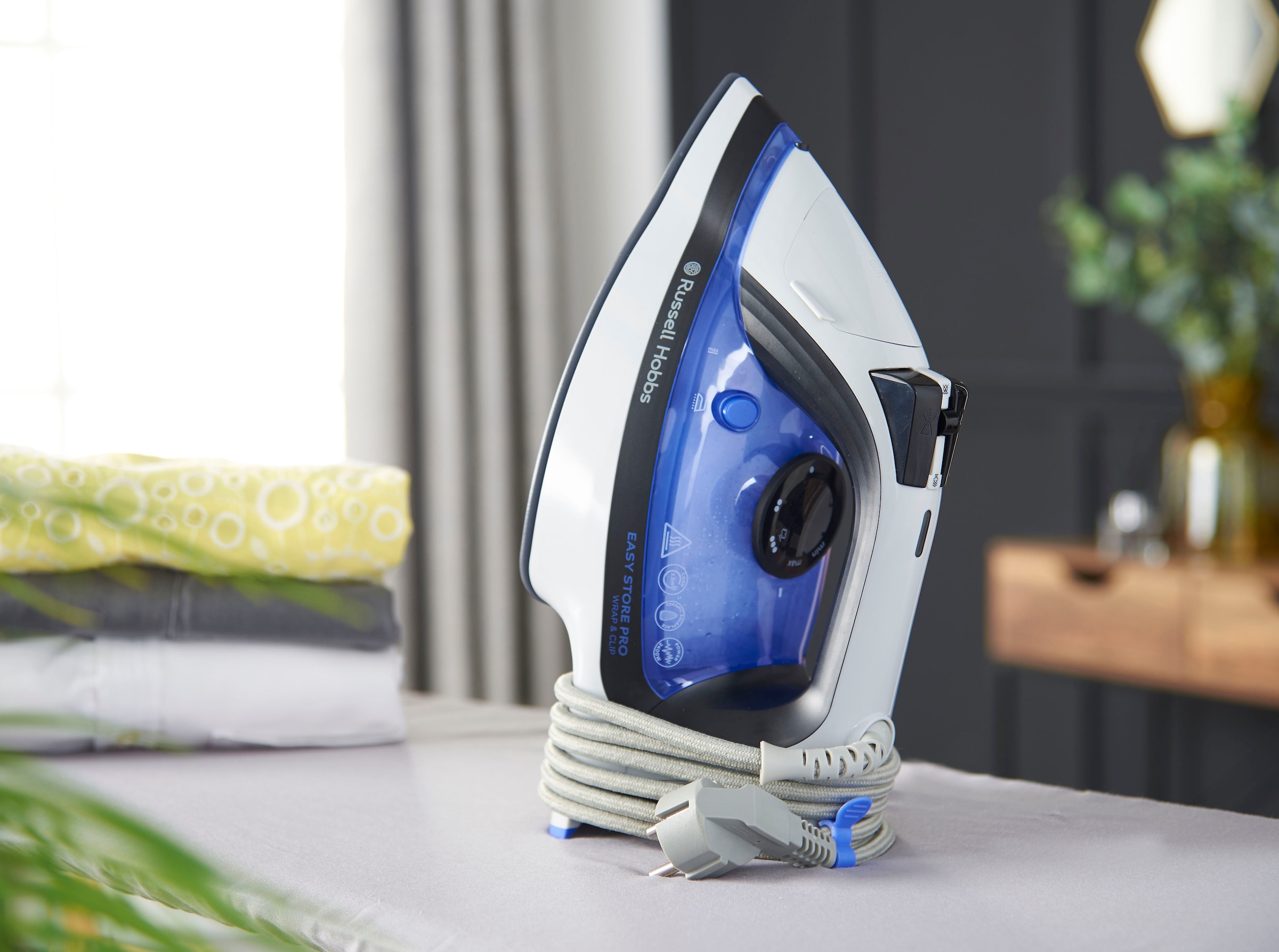 RUSSELL HOBBS Dampfbügeleisen »26730-56/RH EasyStore PRO Wrap&Clip«, 2400 W