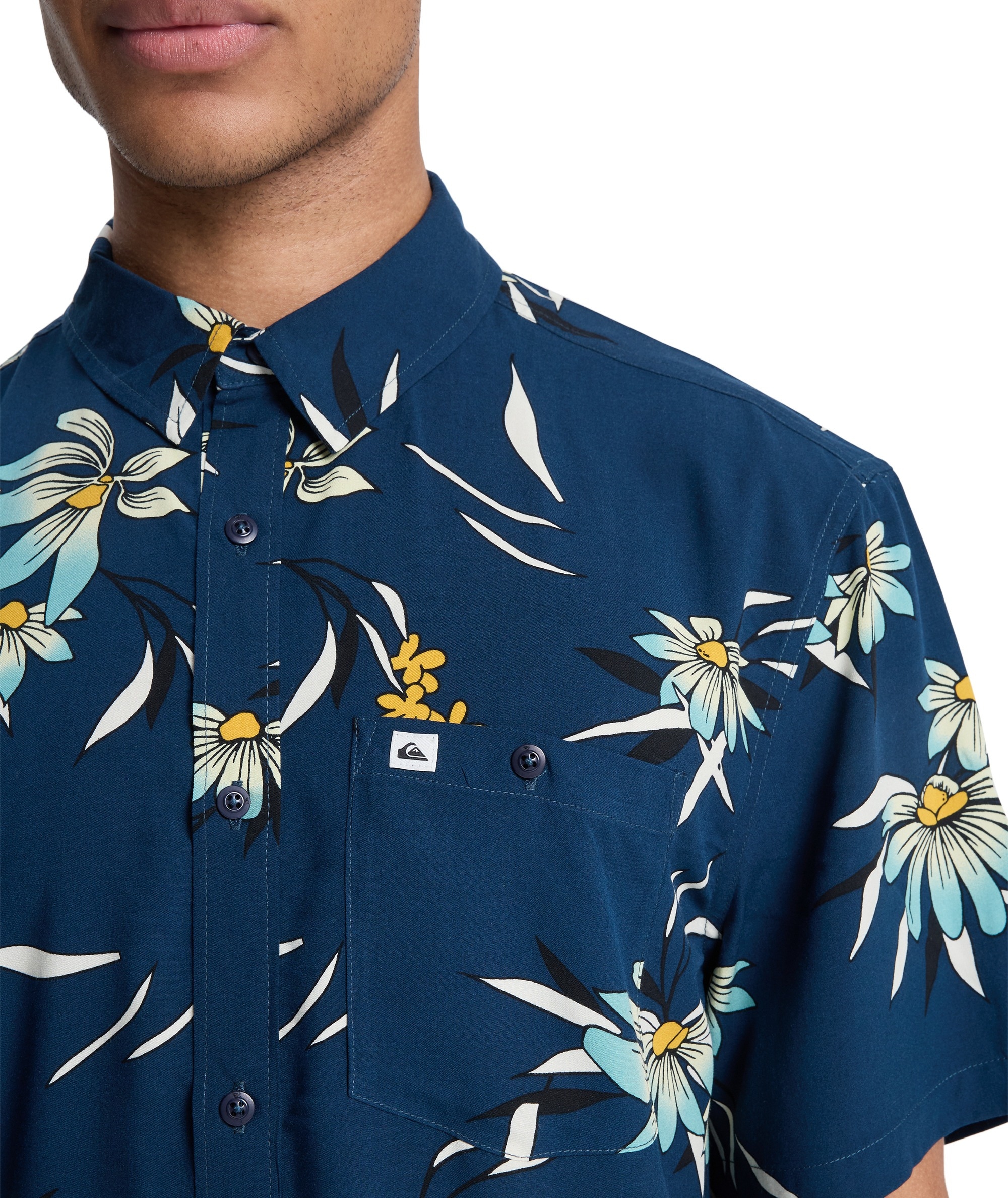 Quiksilver Kurzarmhemd »COASTAL FLORAL SHORT SLEEVE«