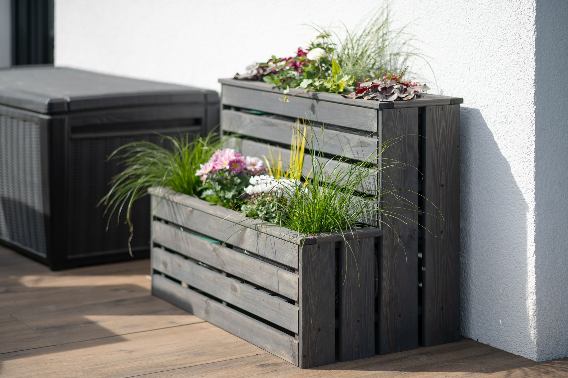 WESTMANN Blumenkasten »Duett«, 100 % FSC®-zertifiziertes Kiefernholz