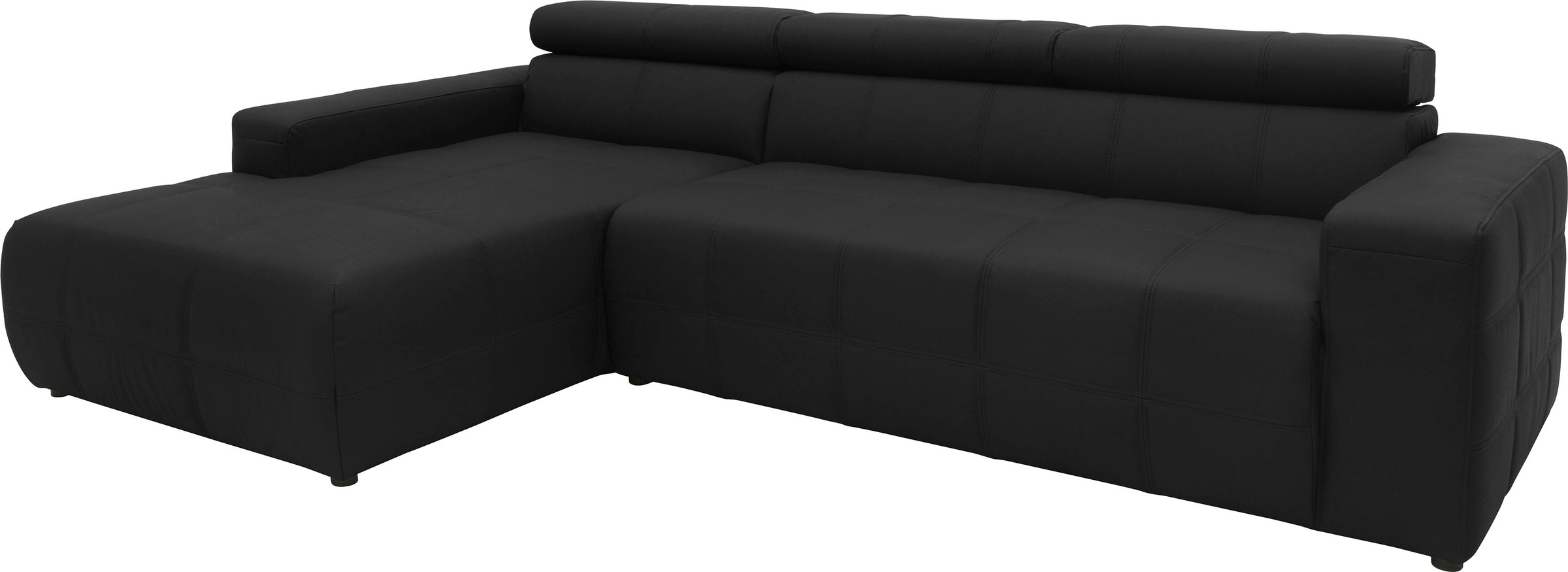 DOMO collection Ecksofa "Brandon Sitzbelastung 140 kg, große Ausführung, B/ günstig online kaufen
