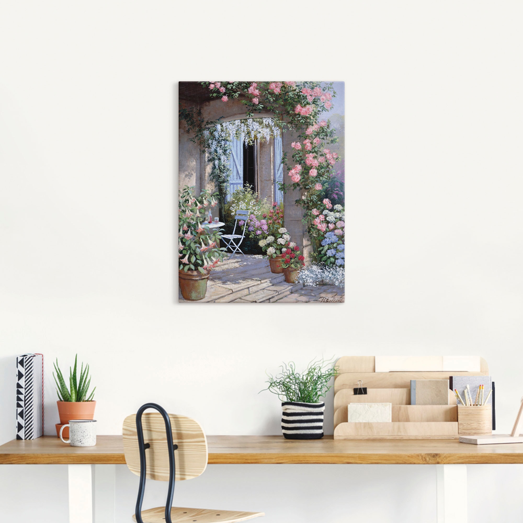 Artland Wandbild »Blumenangebot«, Garten, (1 St.), als Leinwandbild, Poster günstig online kaufen