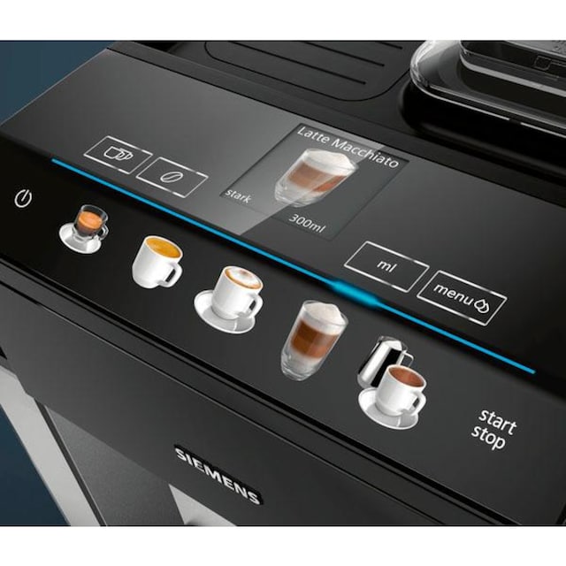 SIEMENS Kaffeevollautomat EQ.5 500 integral TQ505D09, 1,7l Tank,  Scheibenmahlwerk online bestellen