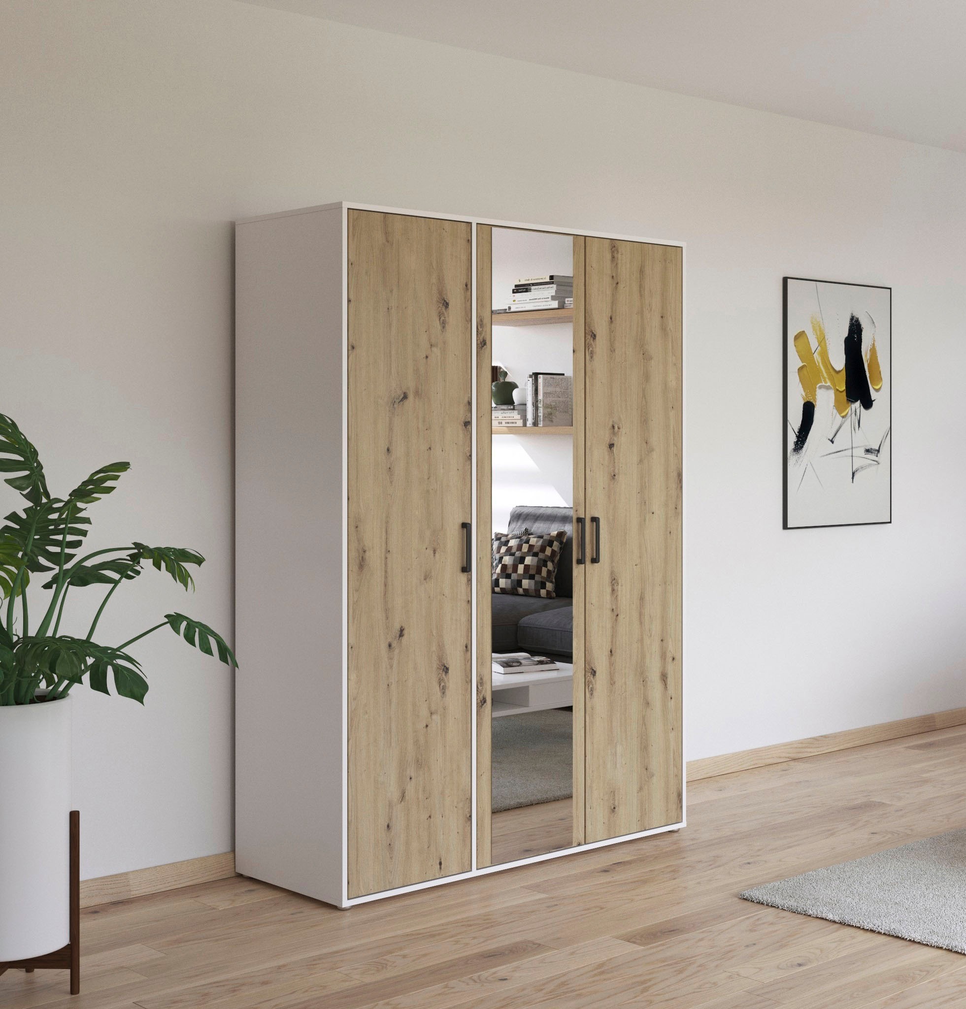 rauch Drehtürenschrank »Voyager«, (in 3 verschiedenen Ausstattungen BASIC/C günstig online kaufen