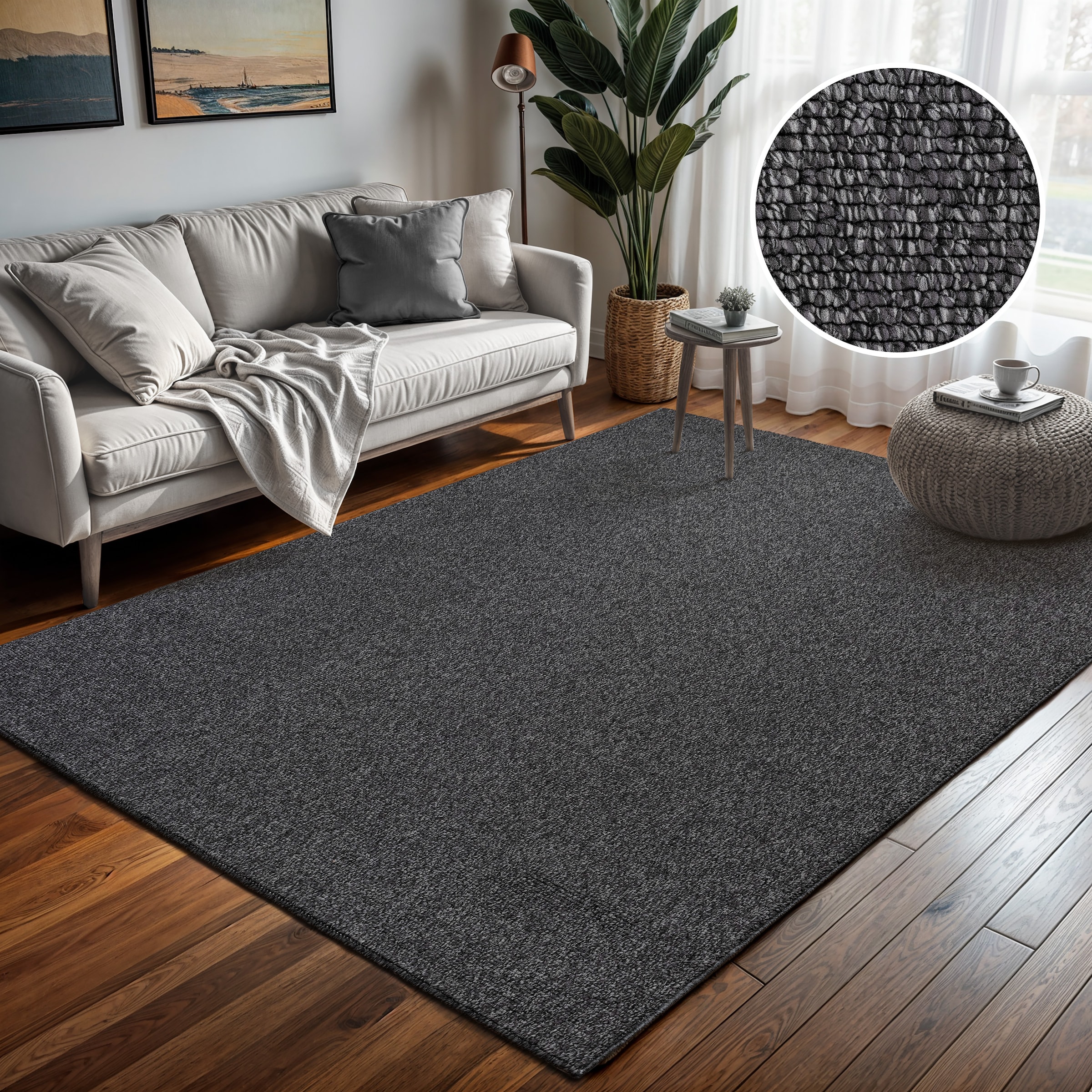 Sanat Teppich "Lora Plus, auch als Läufer" rechteckig 5 mm Höhe Kurzflor, u günstig online kaufen