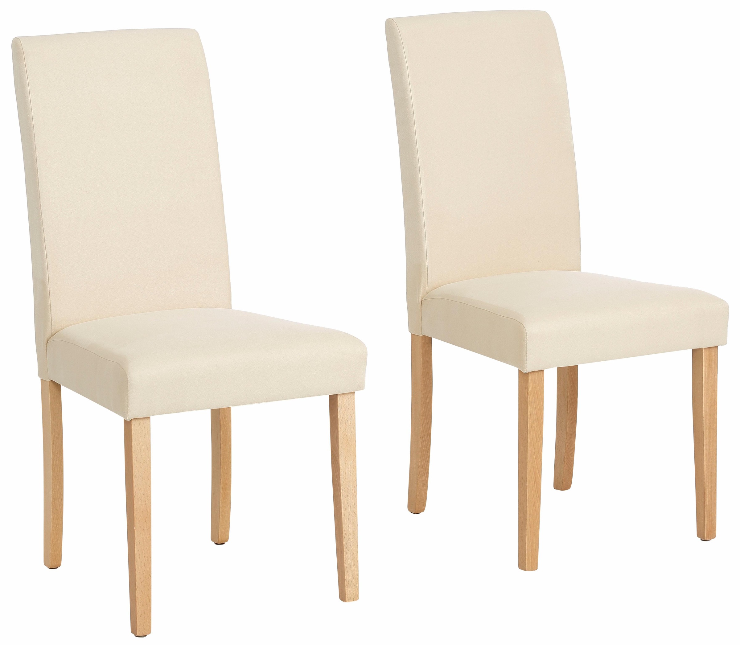 Home affaire Esszimmerstuhl »Roko«, (Set), 2 St., Luxus-Microfaser, im 2er, günstig online kaufen
