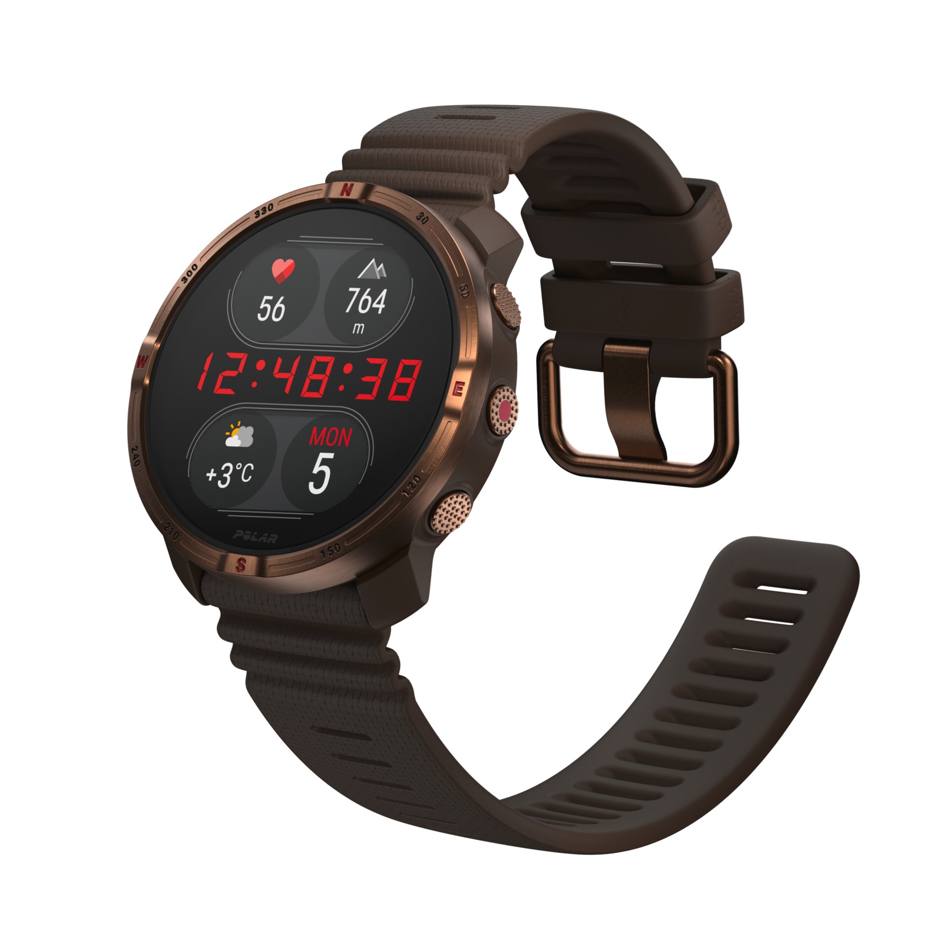 Polar Smartwatch »GRIT X2«(/ 1,28 ″) Proprietär
