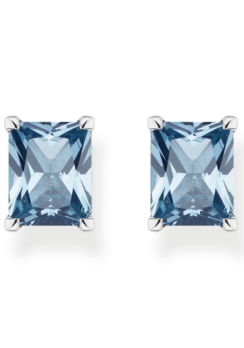 THOMAS SABO Paar Ohrstecker »blauer oder weißer Stein, H2201-009-1,-051-14,- 414-14,-1-699-1«, mit Zirkonia (synth.) oder Spinell (synth.) oder Glas-Keramik  Stein online kaufen