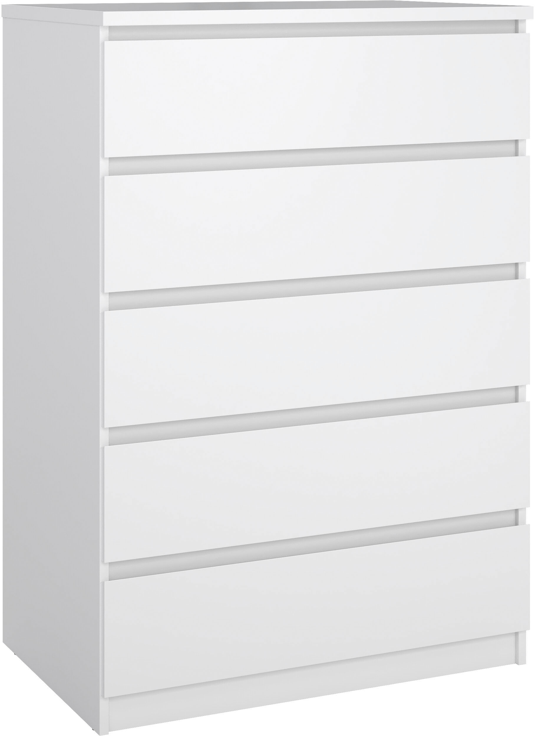 INOSIGN Kommode »Naia«, abgerundete Schubladenkanten auf Metallgleiter, Breite 77 cm