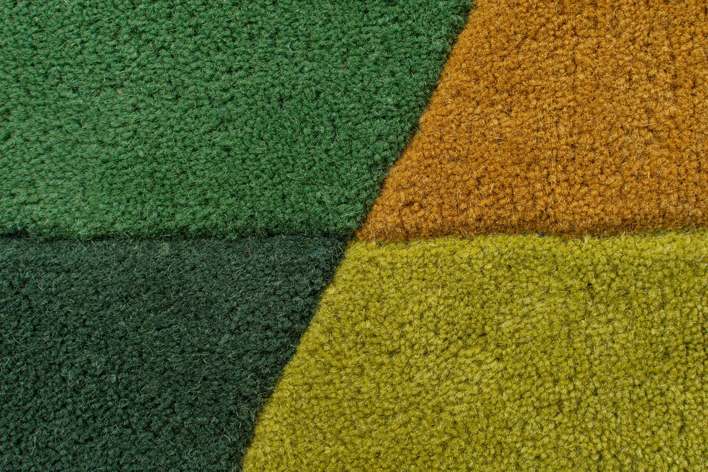 FLAIR RUGS Wollteppich »Prism, modern & geometrisch«, rechteckig, 10 mm Höhe, aus 100% Wolle, mehrfarbig, geometrisches Muster, mit Hoch-Tief-Effekt