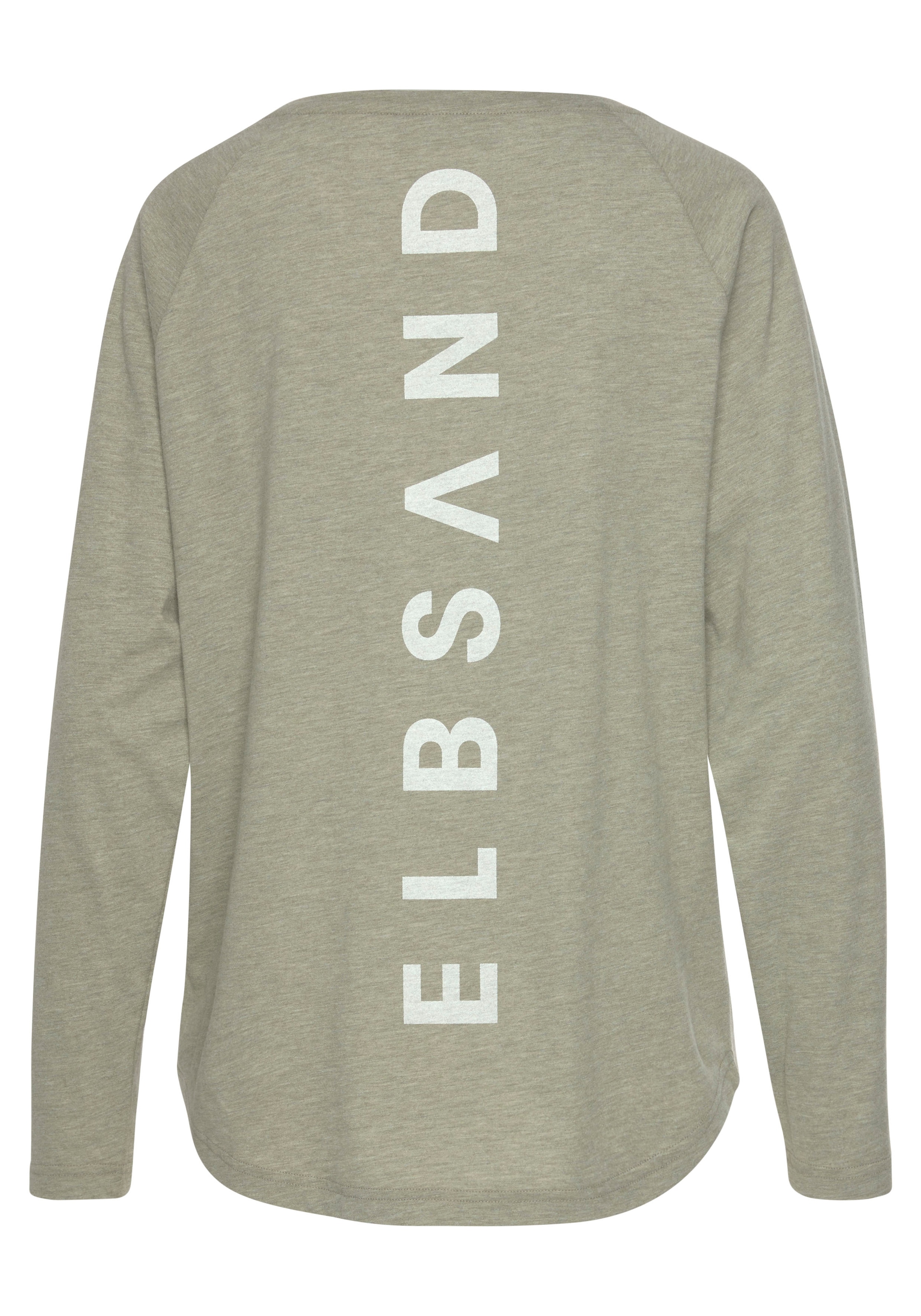 Elbsand Longsleeve »Tira«, mit Logodruck hinten, Langarmshirt, sportlich-casual