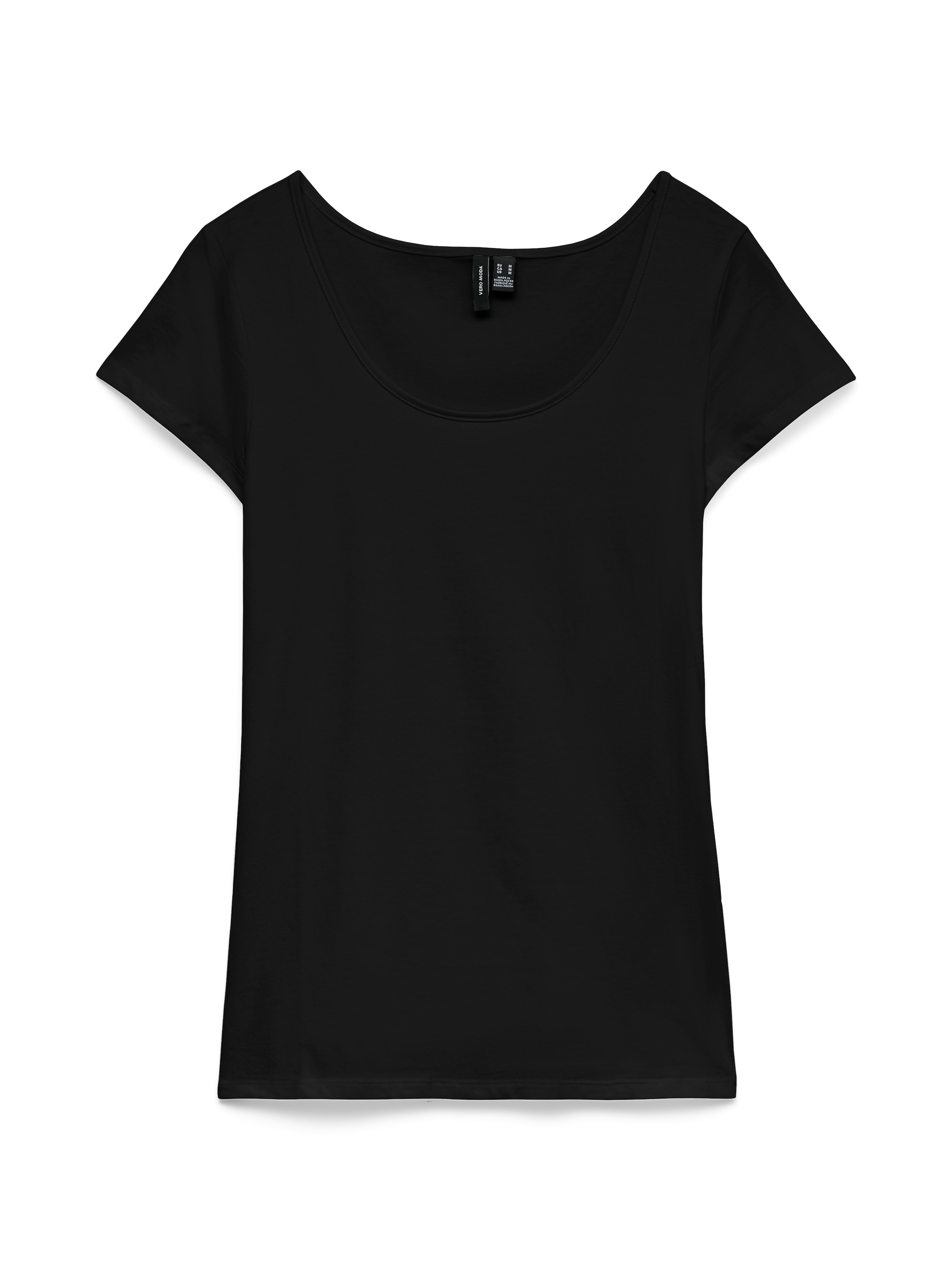 Vero Moda Rundhalsshirt »VMMAXI MY SOFT SS U-NECK«