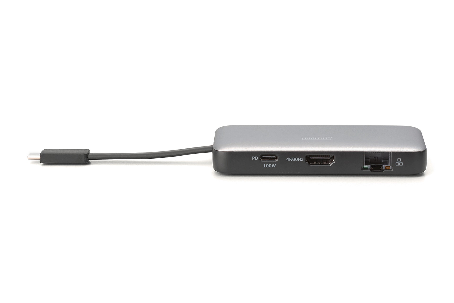 Digitus Laptop-Dockingstation »USB-C Travel Docking Station, 7-Port, HDMI, USB, RJ45«