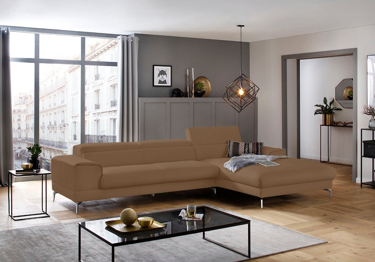 W.SCHILLIG Ecksofa »piedroo, Designsofa mit tollem Sitzkomfort, elegant und günstig online kaufen