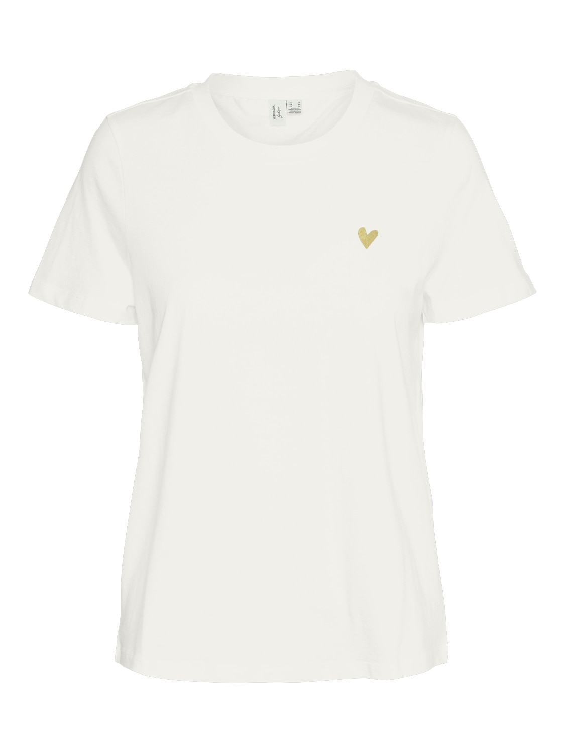 Vero Moda Kurzarmshirt »VMVIVA S/S O-NECK T-SHIRT JRS BTQ GA«