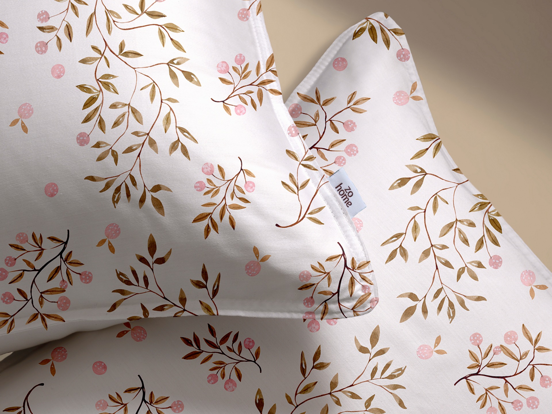 ZO HOME Bettwäsche »Zohome Bettwäsche Baumwolle Fico« 2 Bettwäsche aus 100% Baumwolle, hochwertige Renforcé, ab 135x200 cm.