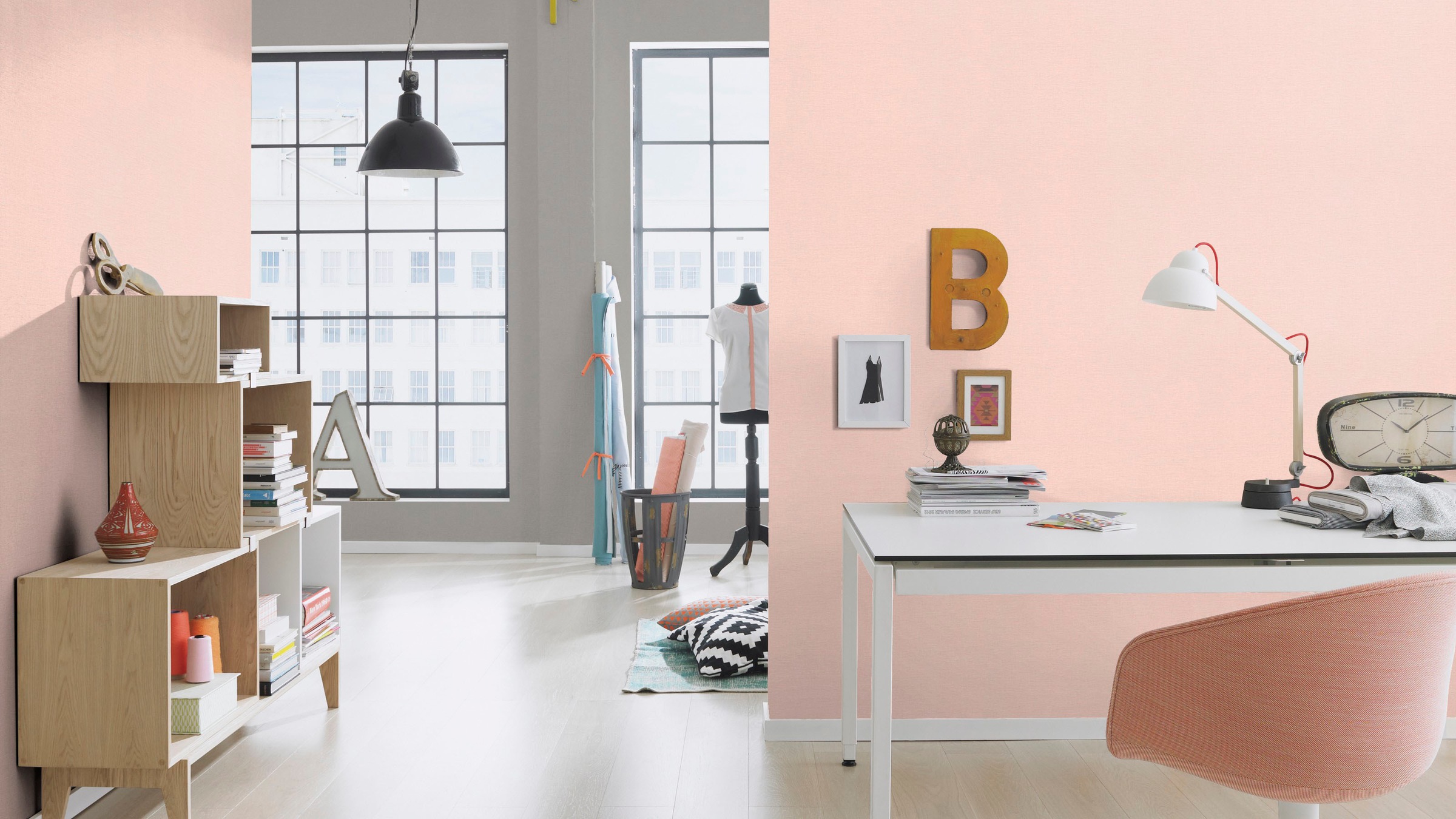 Rasch Vinyltapete »Best of Florentine«, uni-Strukturmuster