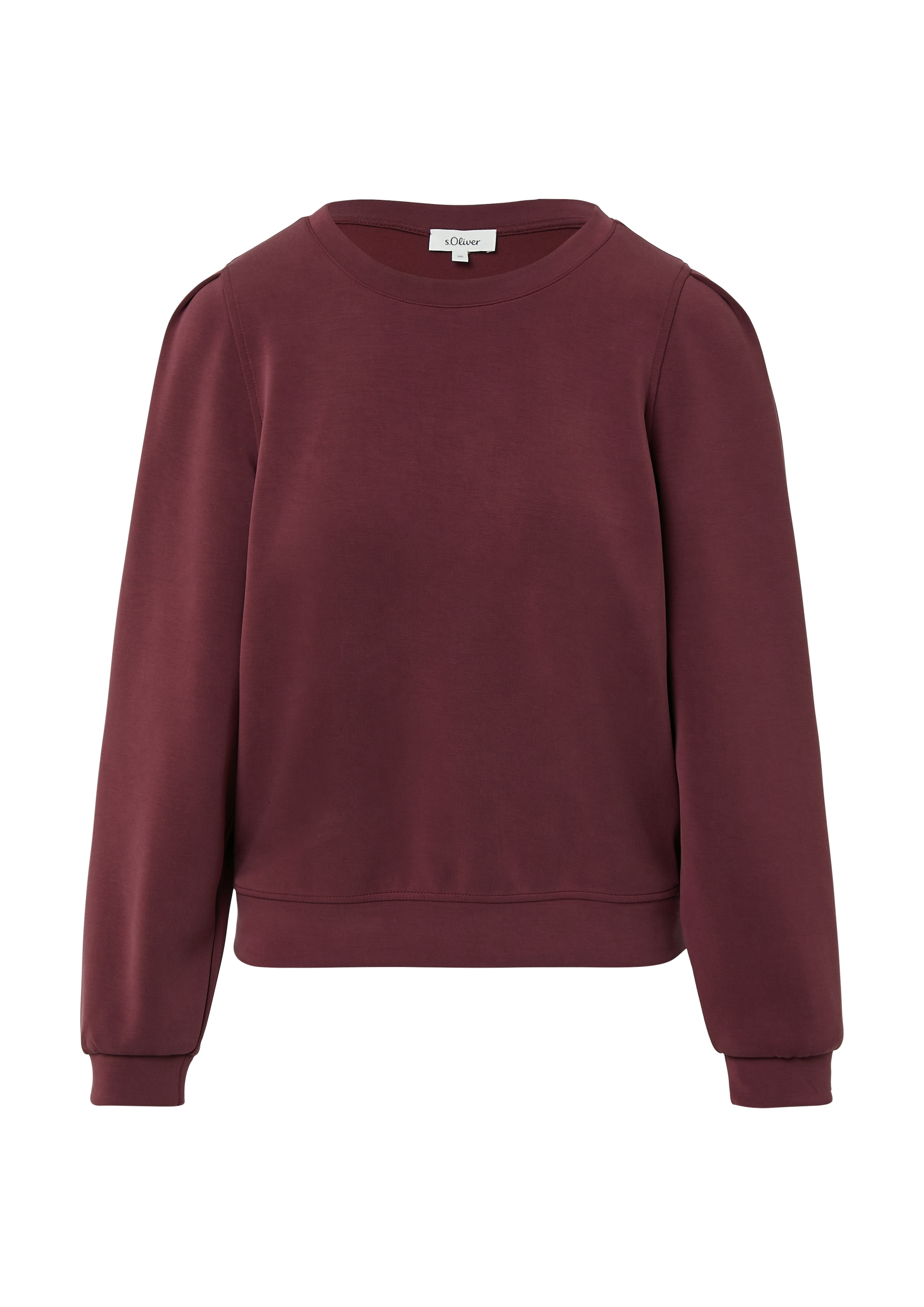 s.Oliver Sweatshirt, mit Bündchen