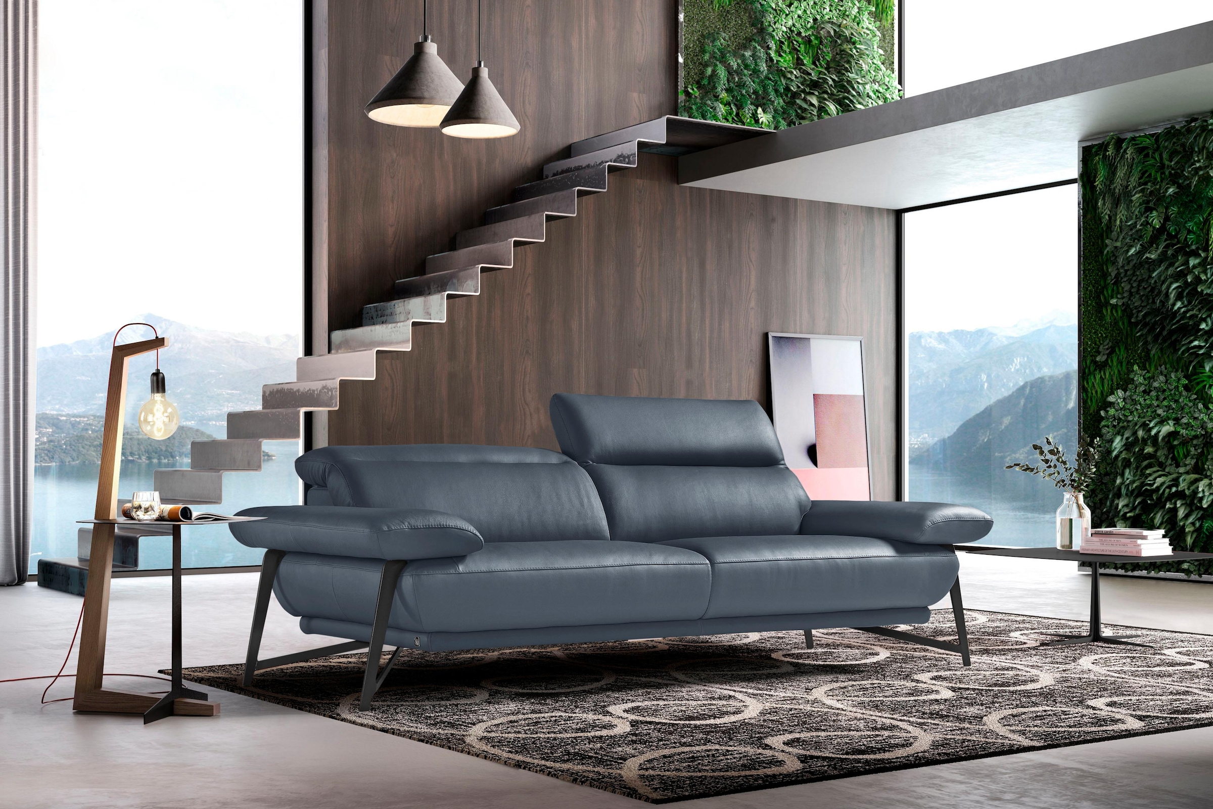Egoitaliano 2,5-Sitzer "Anais, Designsofa mit hohem Sitzkomfort, Designfuß, günstig online kaufen